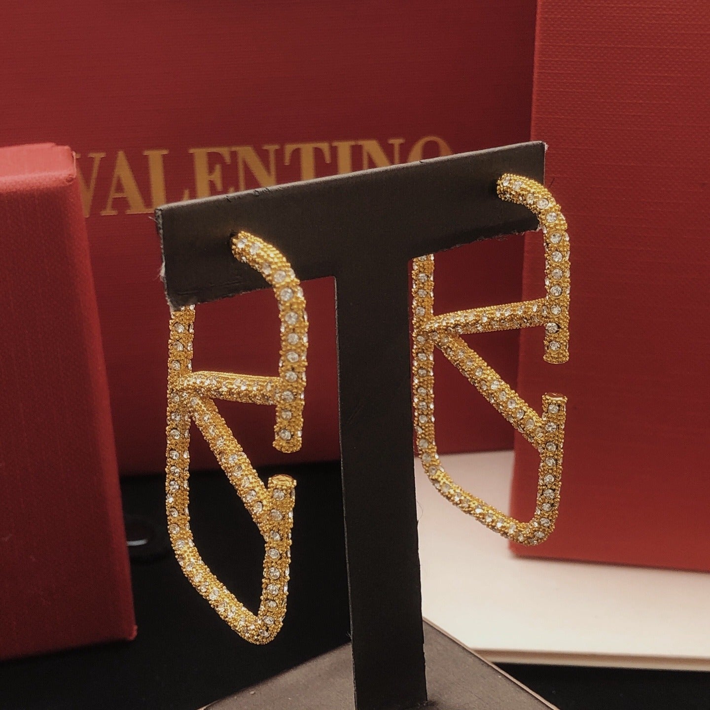Valentino Brass Earrings