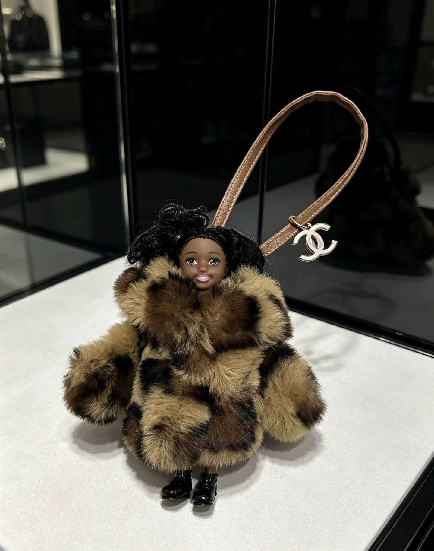 Chanel Vintage-Finish Keychain