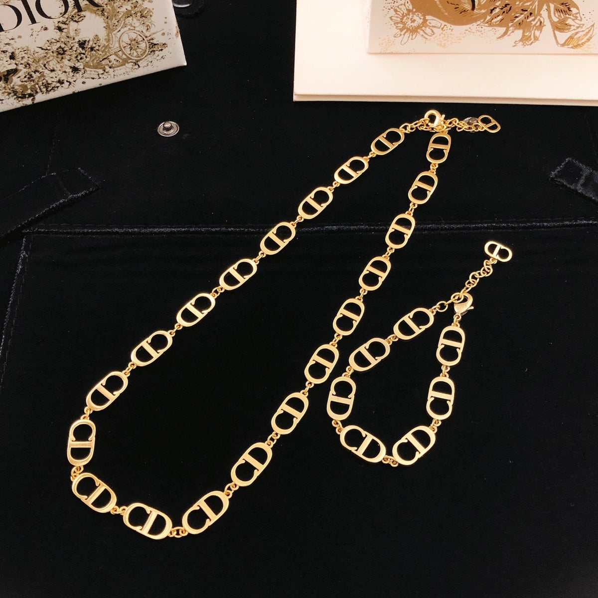 Dior Brass Necklace
