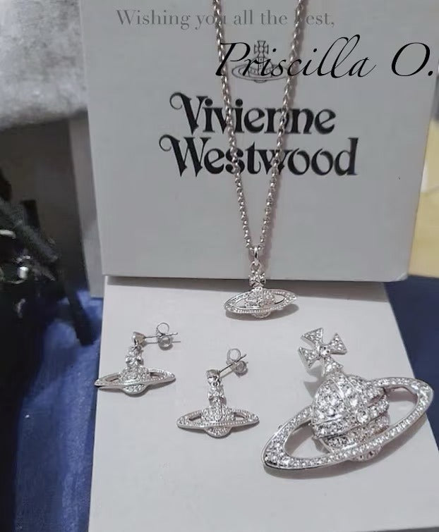 Vivienne Westwood Logo Brooch