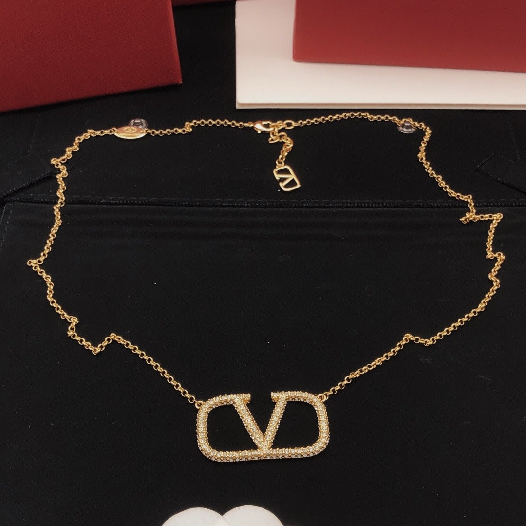 Valentino Brass Necklace