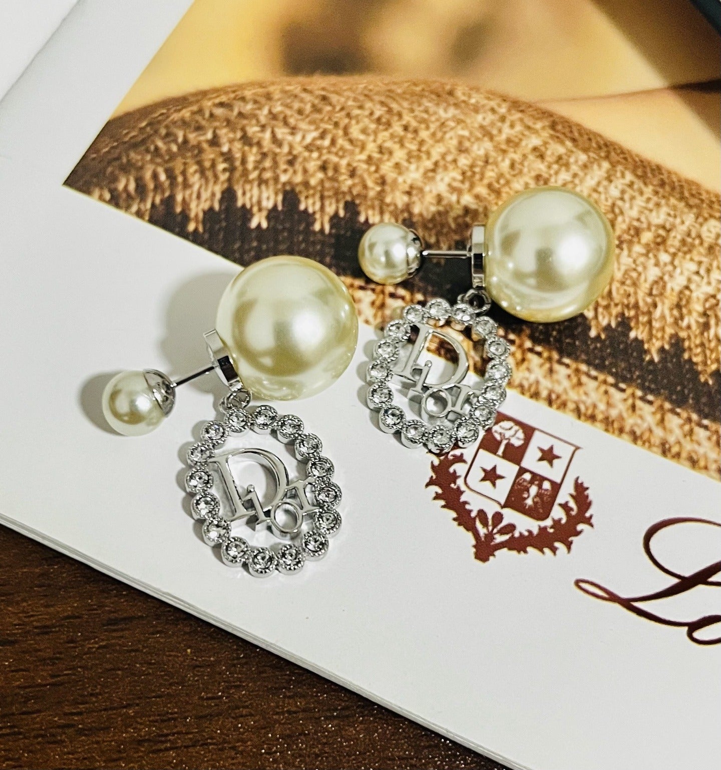 Dior Logo Earrings