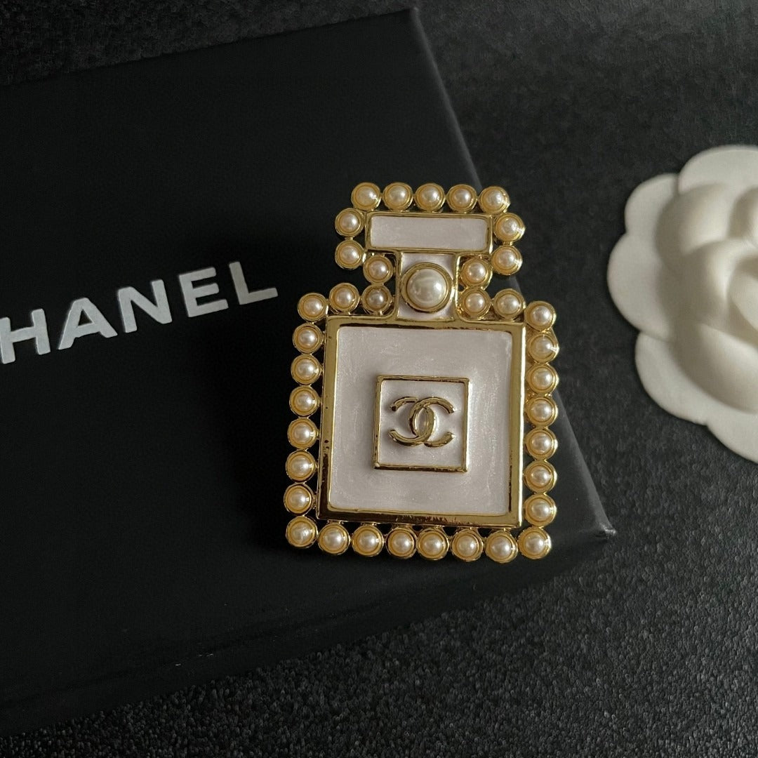 Chanel Pearl Brooch