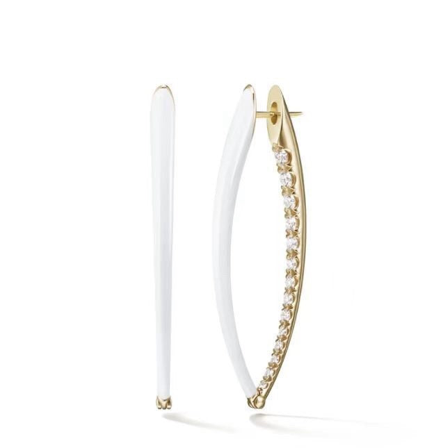 Celine Brass Earrings