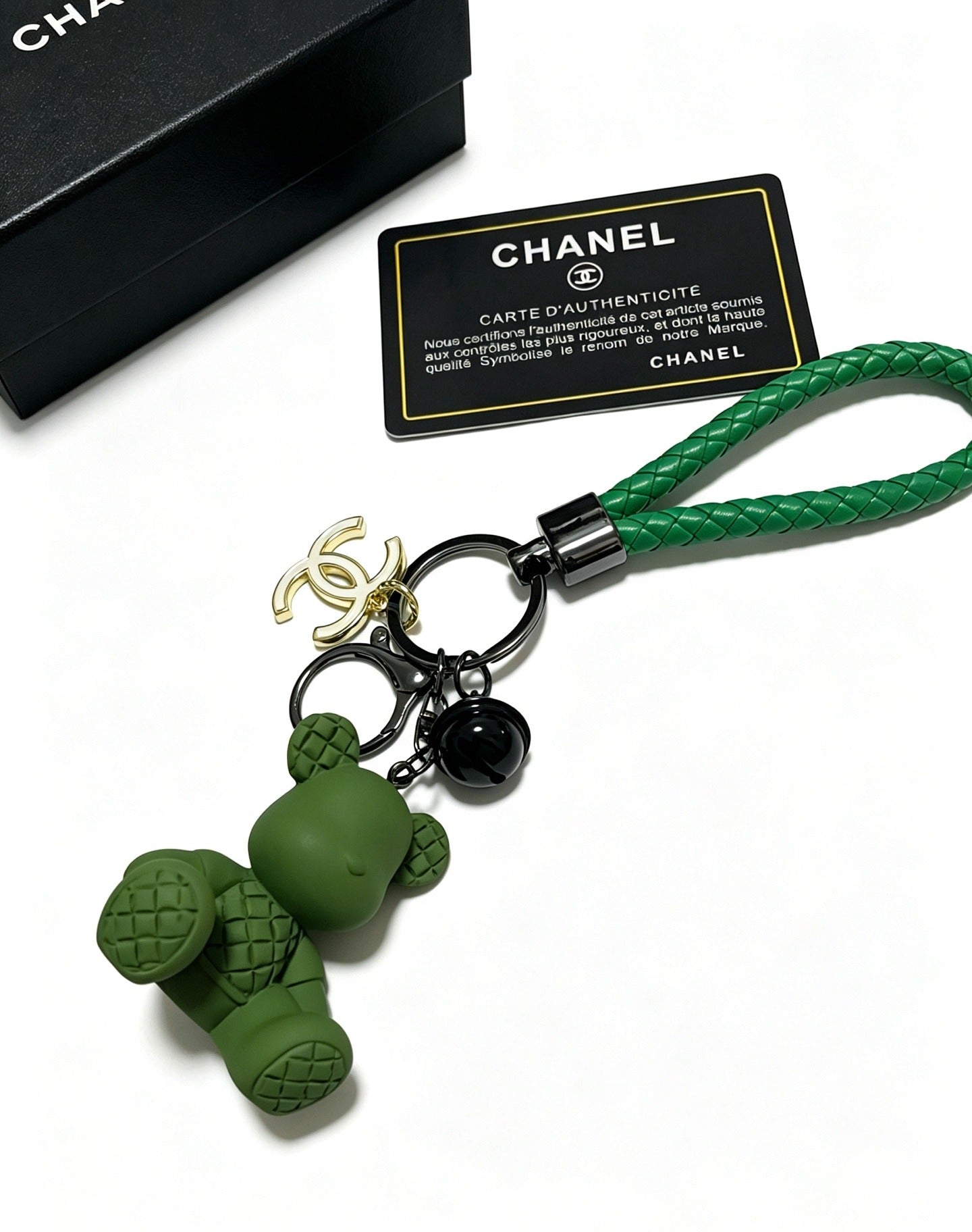 Chanel Vintage-Finish Keychain