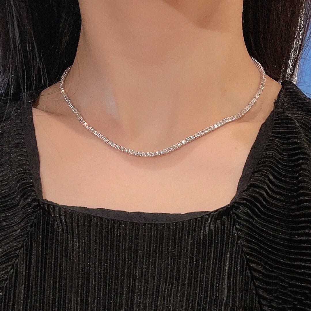 Saint Laurent Brass Tassel Necklace