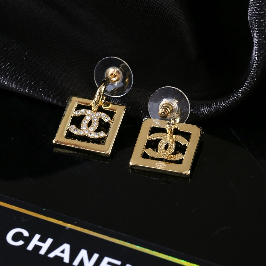 Chanel Brass Earrings
