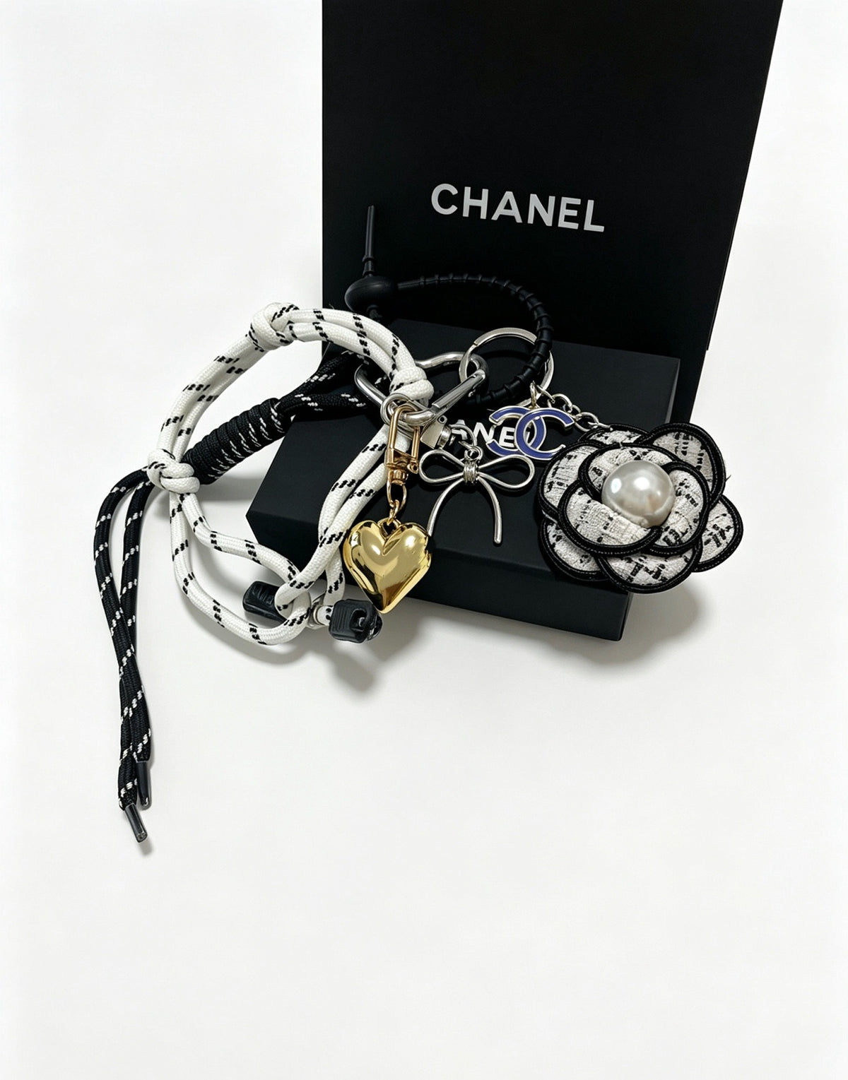 Chanel Vintage-Finish Keychain
