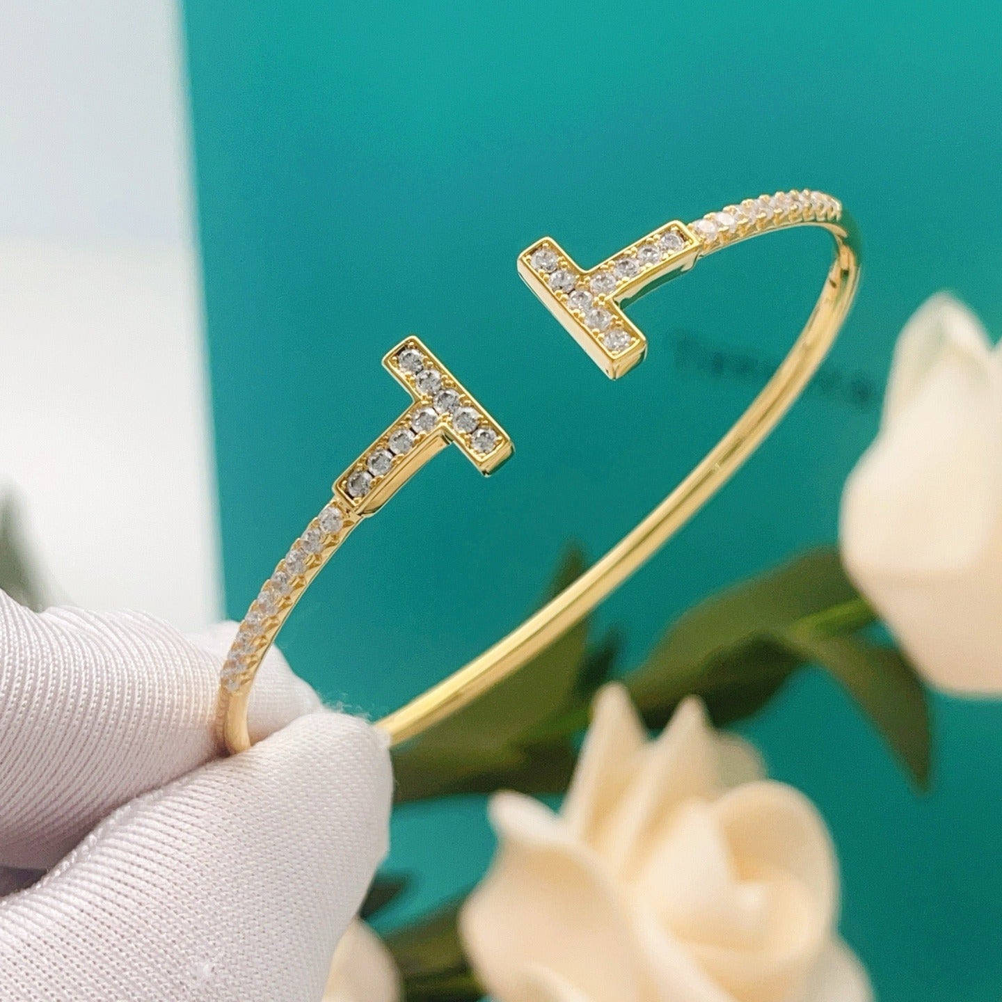 Tiffany & Co. Gold Brass Bracelet
