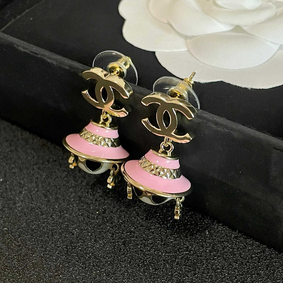 Chanel Heart Earrings