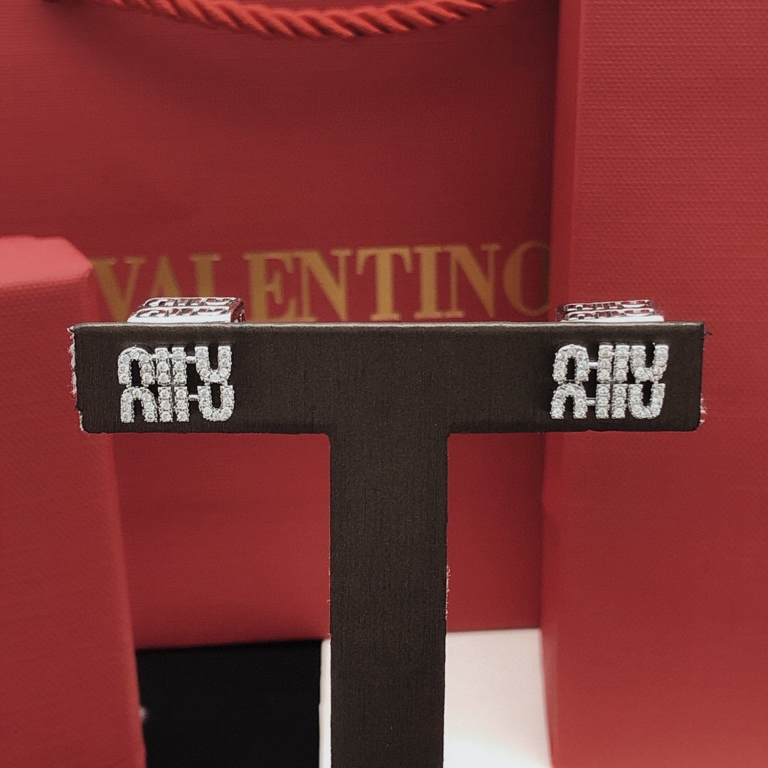 Miu Miu Brass Earrings