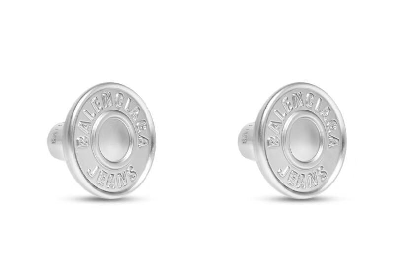 Balenciaga Brass Earrings