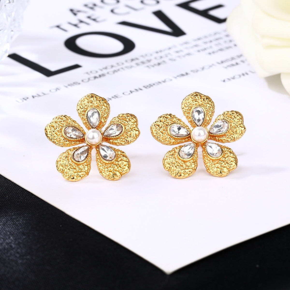 Chanel Brass Earrings