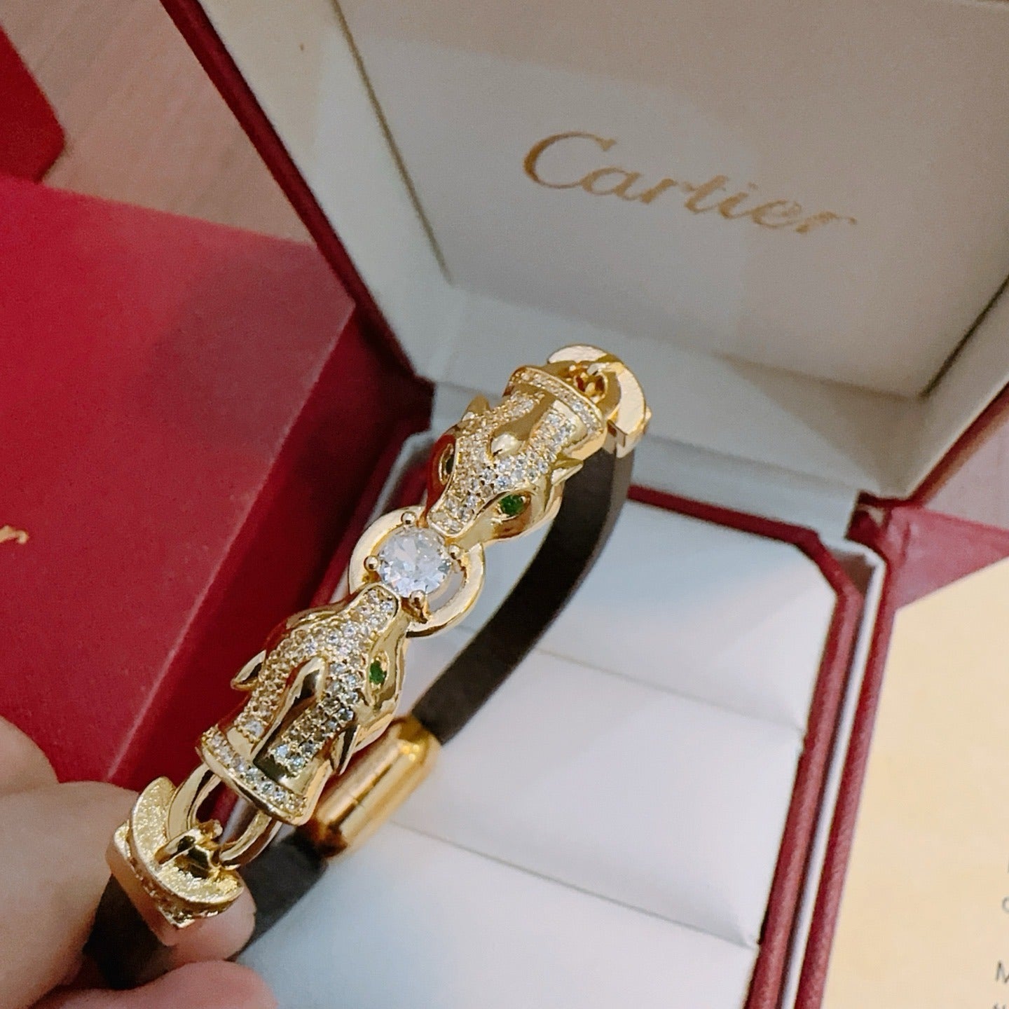 Cartier Leather Bracelet