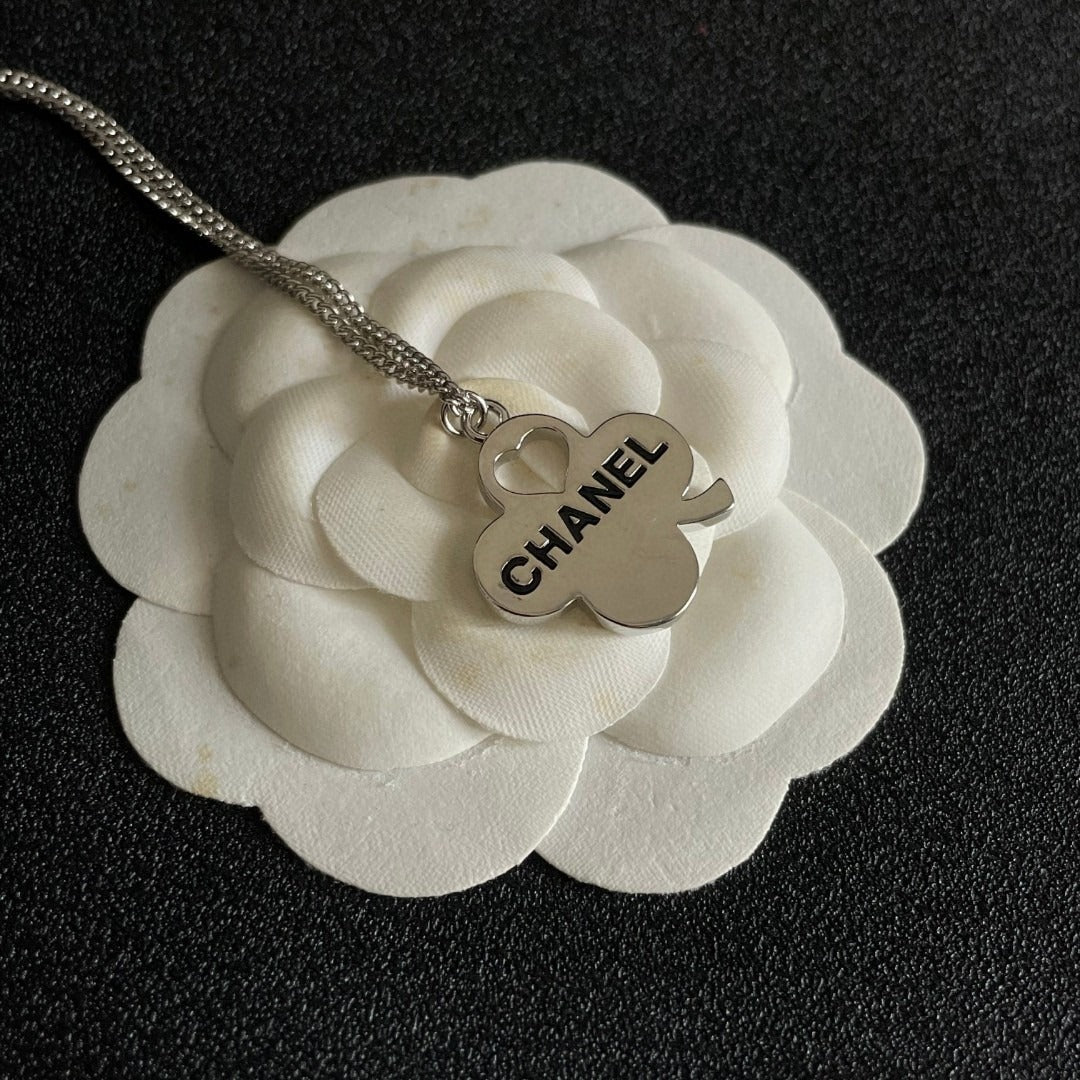 Chanel Logo Necklace