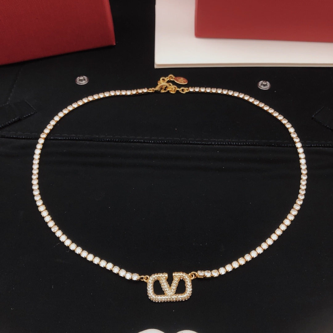 Valentino Brass Necklace