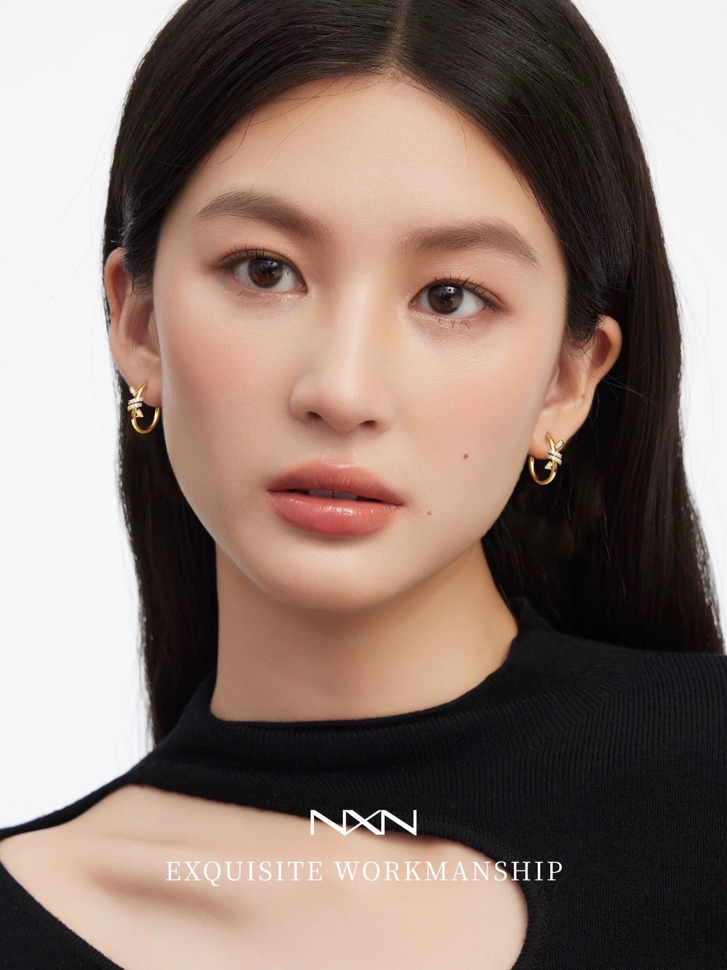 Tiffany & Co. Gold Brass Knot Earrings