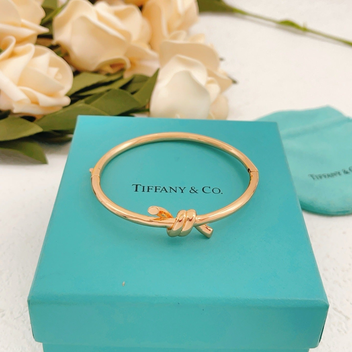 Tiffany & Co. Brass Knot Bracelet