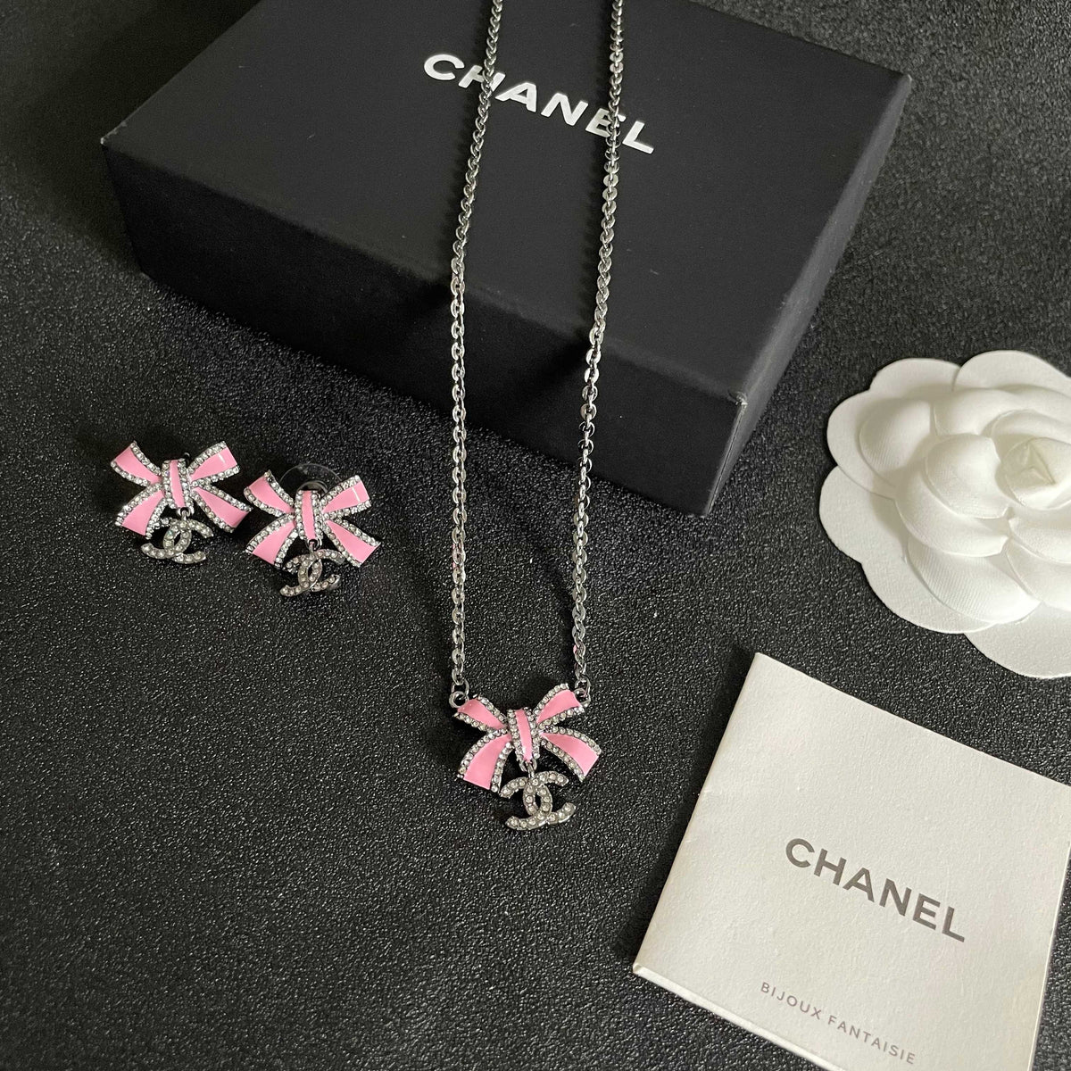 Chanel Bow Earrings