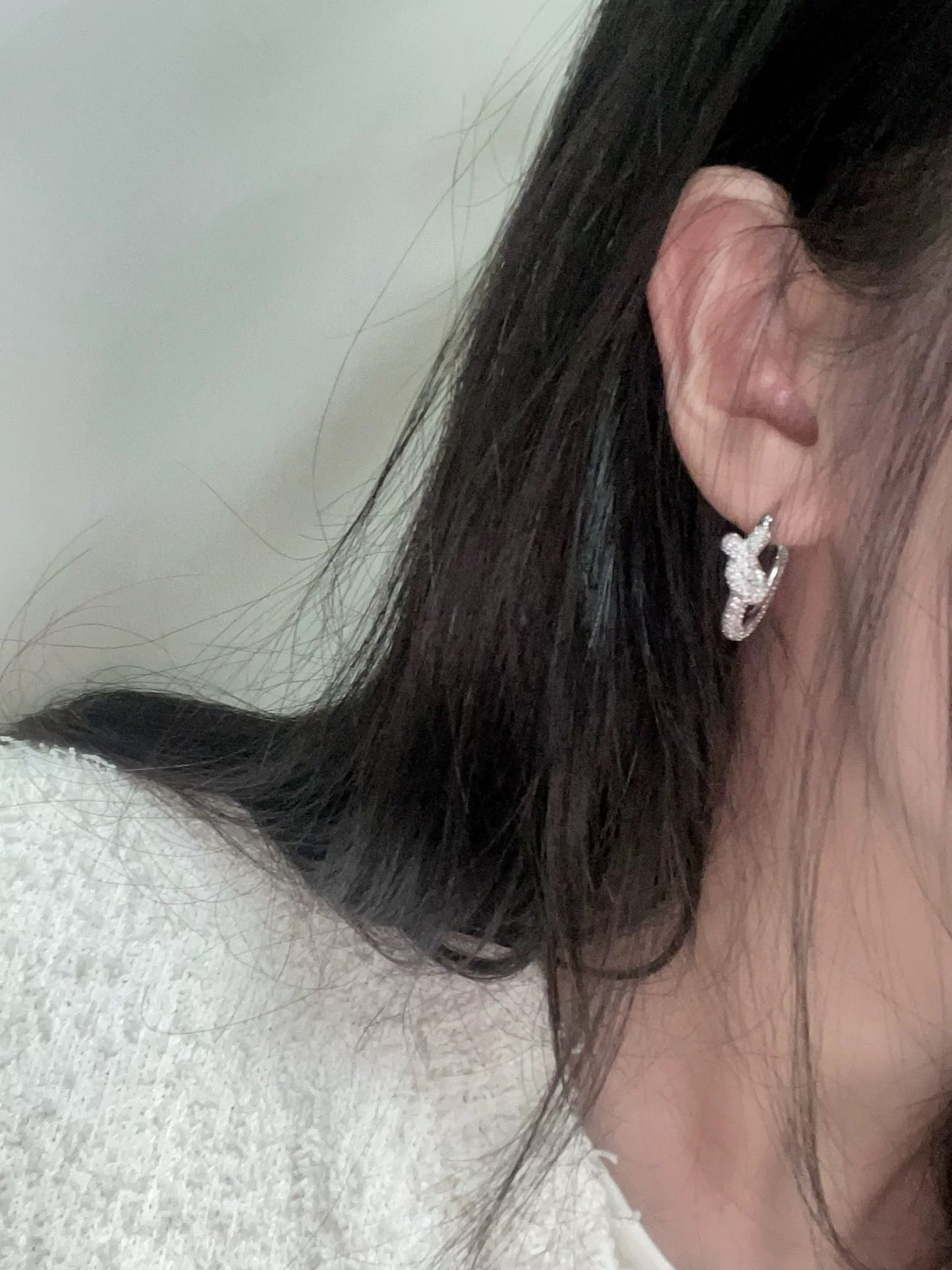 Tiffany & Co. Silver Brass Knot Earrings