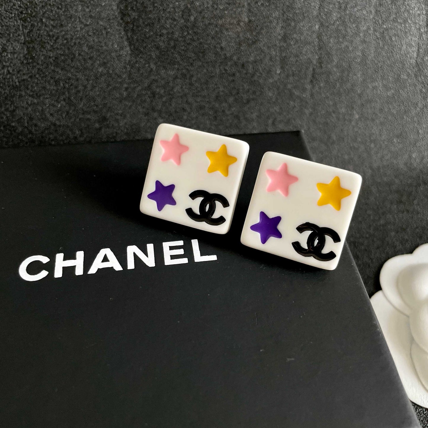 Chanel Star Earrings
