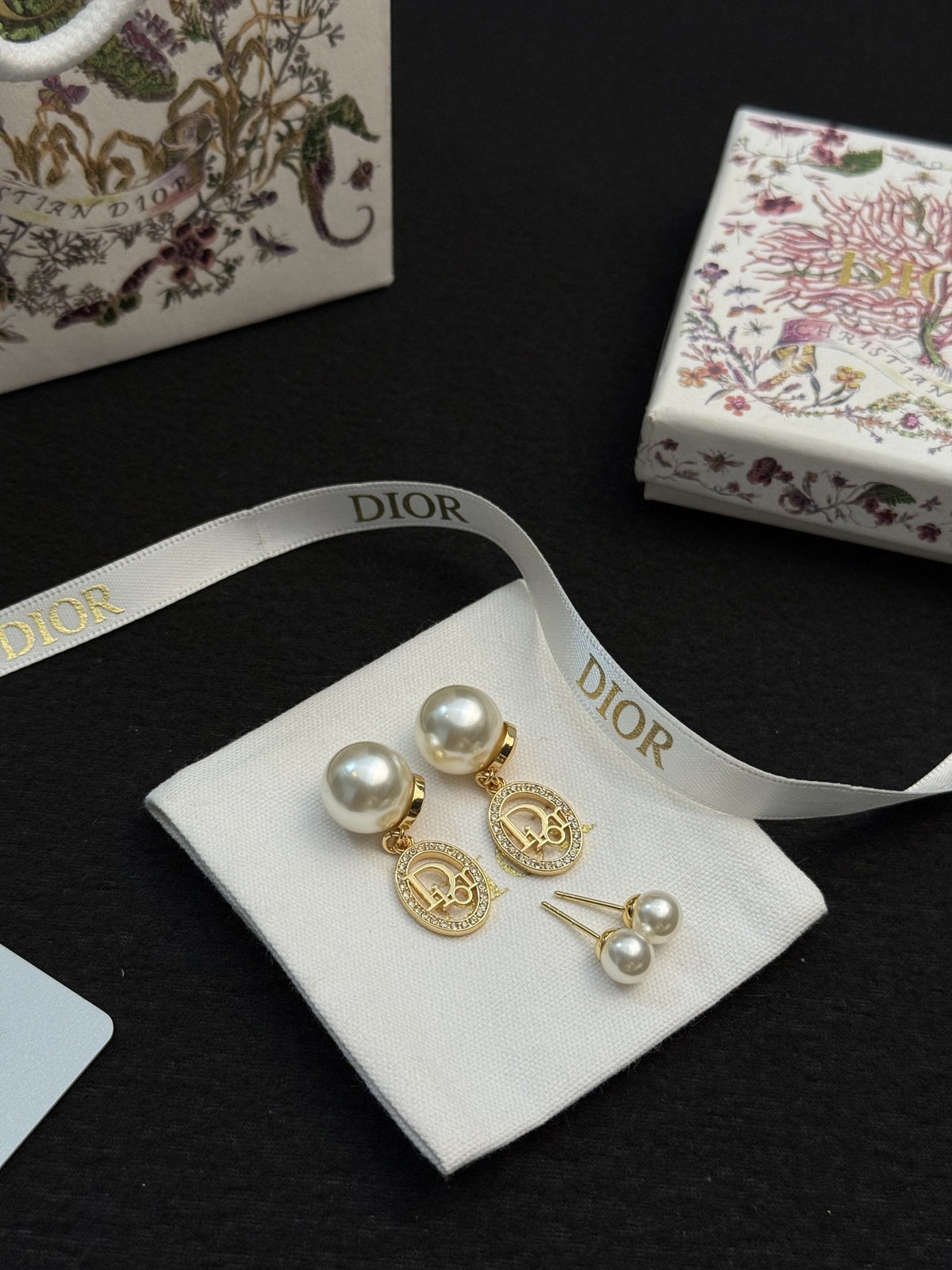 Dior Pearl Earrings