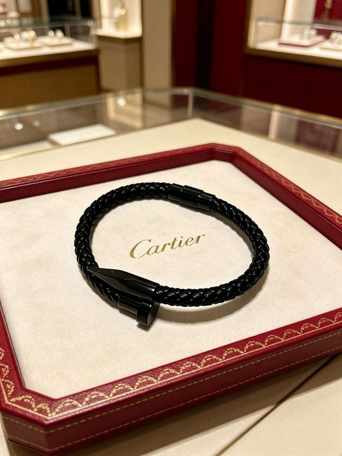 Cartier Leather Bracelet