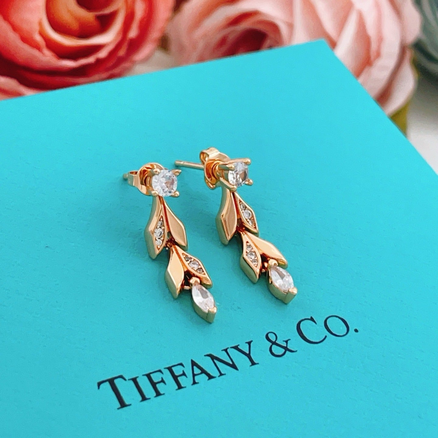 Tiffany & Co. Brass Tassel Earrings