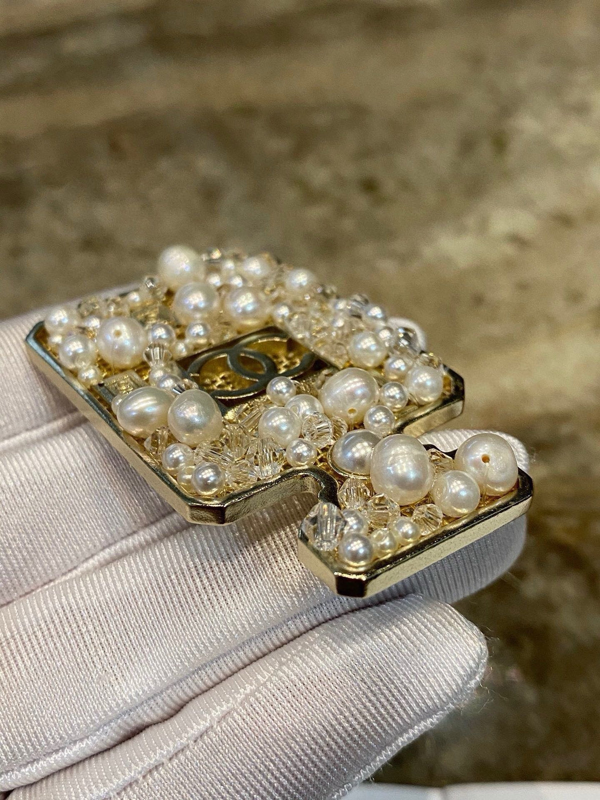 Chanel Openwork Brooch