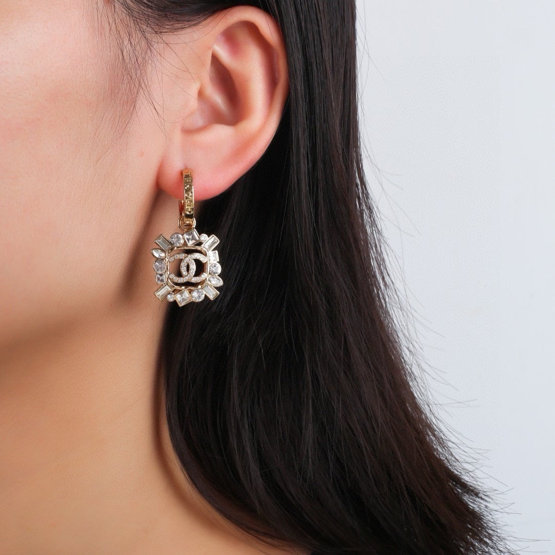 Chanel Brass Earrings
