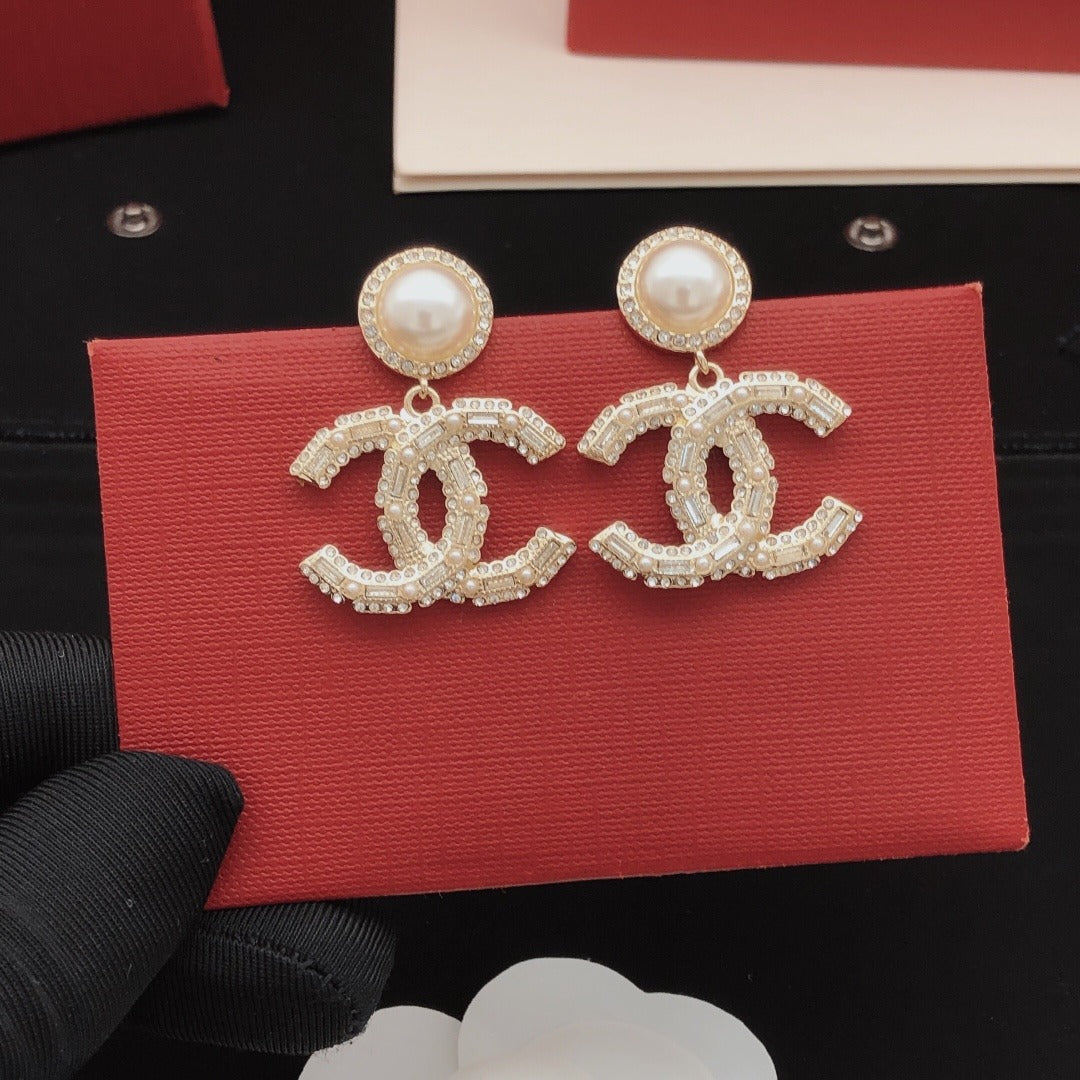 Chanel Brass Earrings