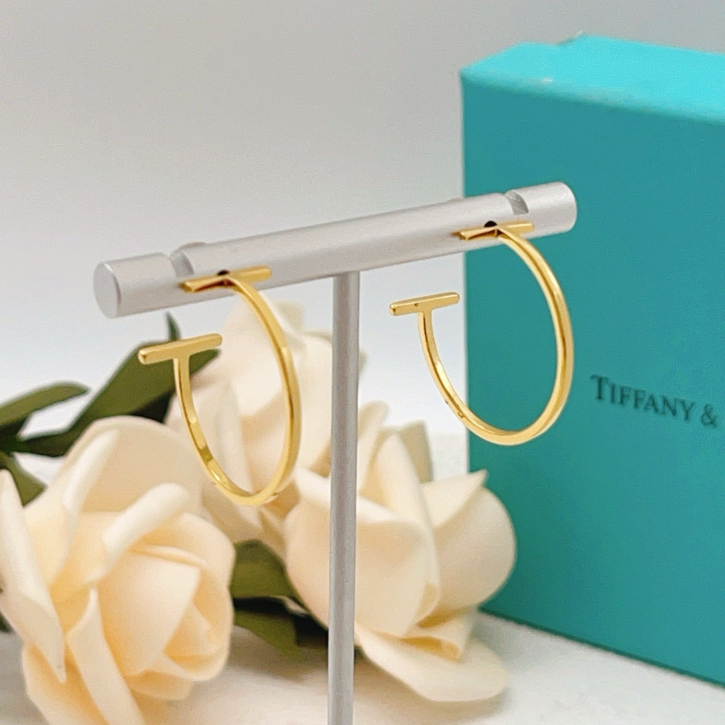 Tiffany & Co. Gold Brass Earrings