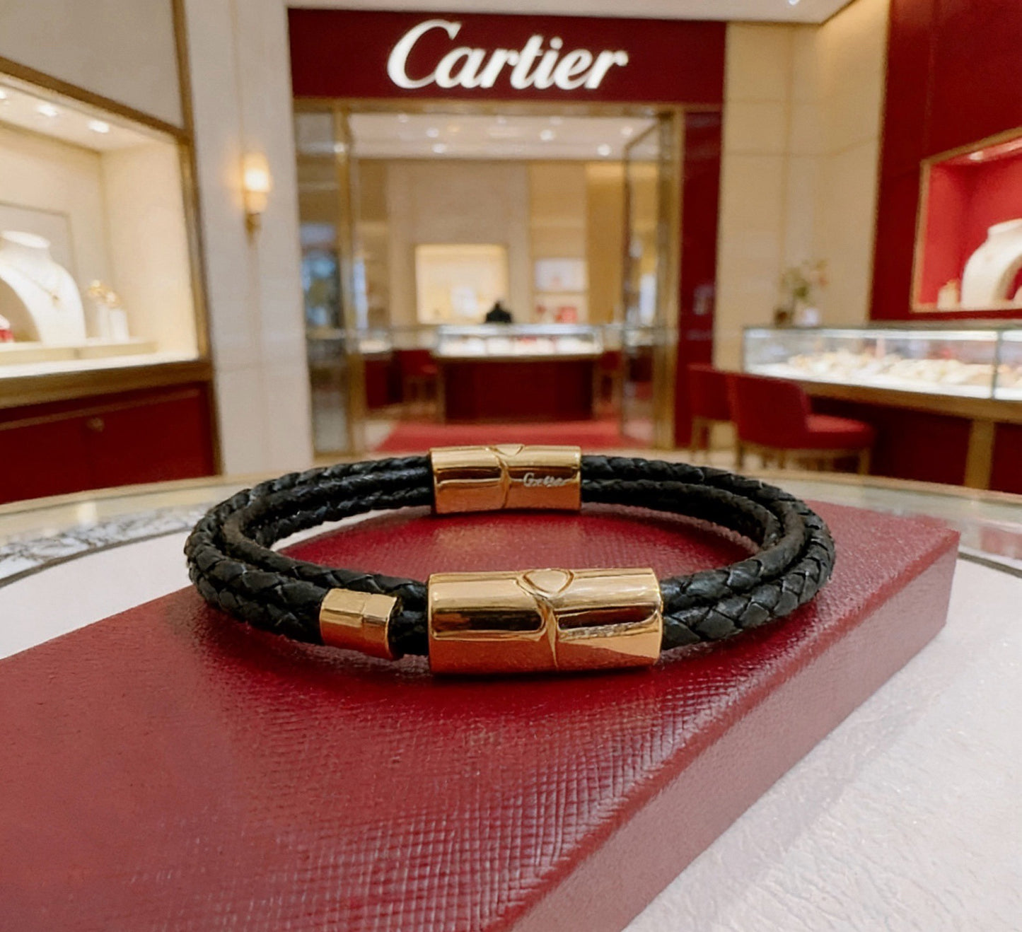 Cartier Leather Bracelet