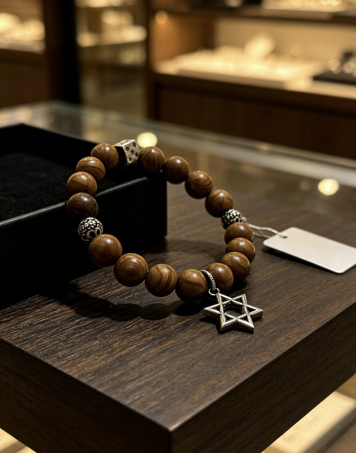 Chrome Hearts Sterling Silver Cross Bracelet
