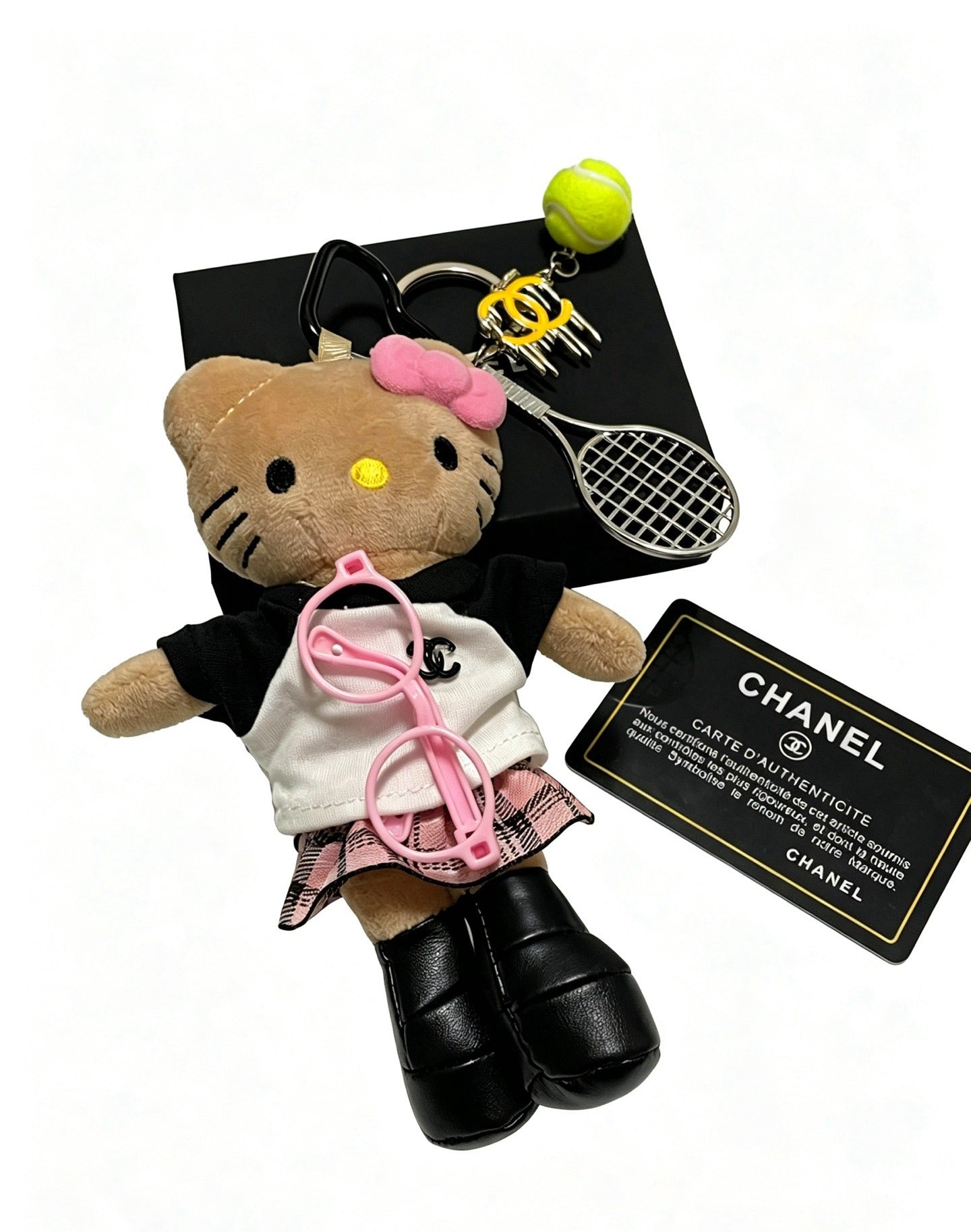Chanel Vintage-Finish Keychain