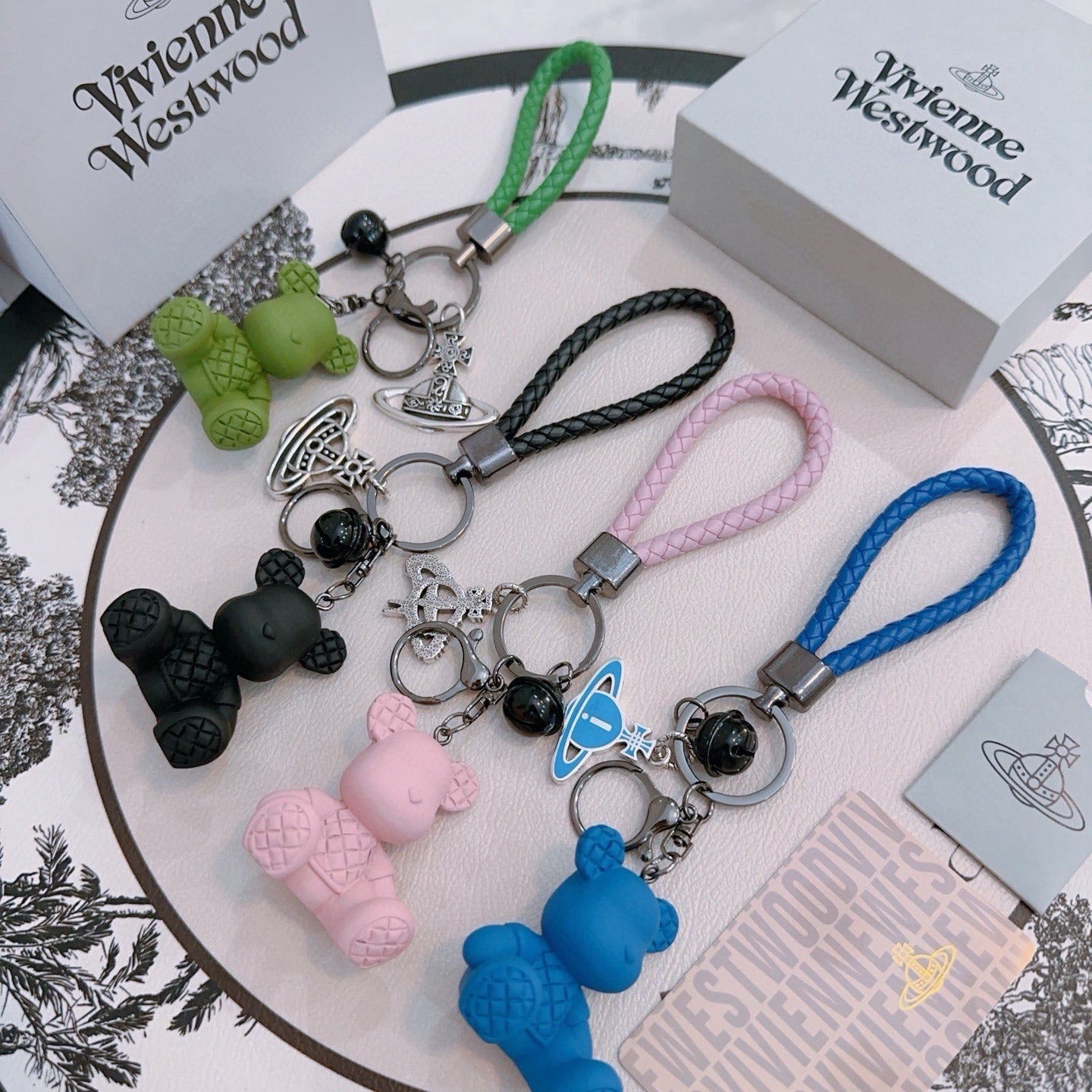 Vivienne Westwood Vintage-Finish Keychain