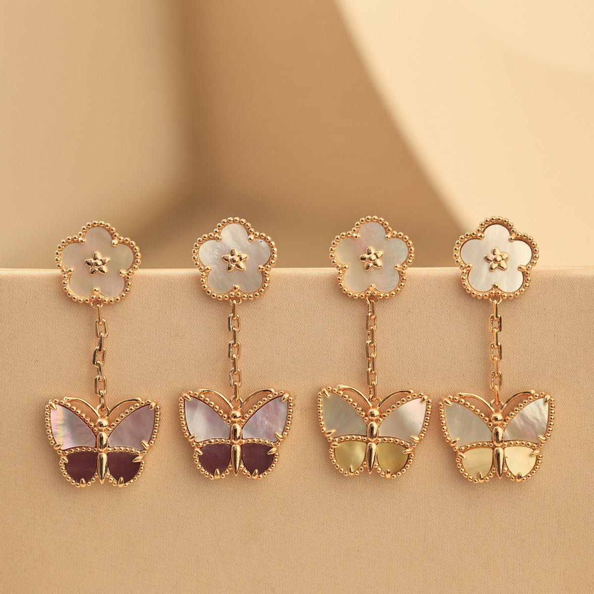 Unbranded Gold Butterfly Earrings