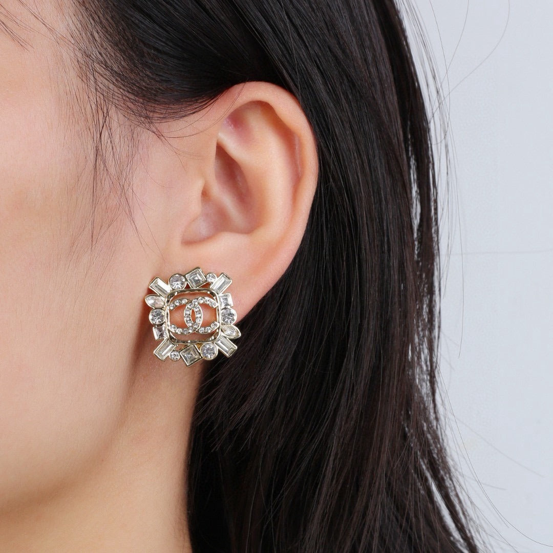 Chanel Brass Earrings