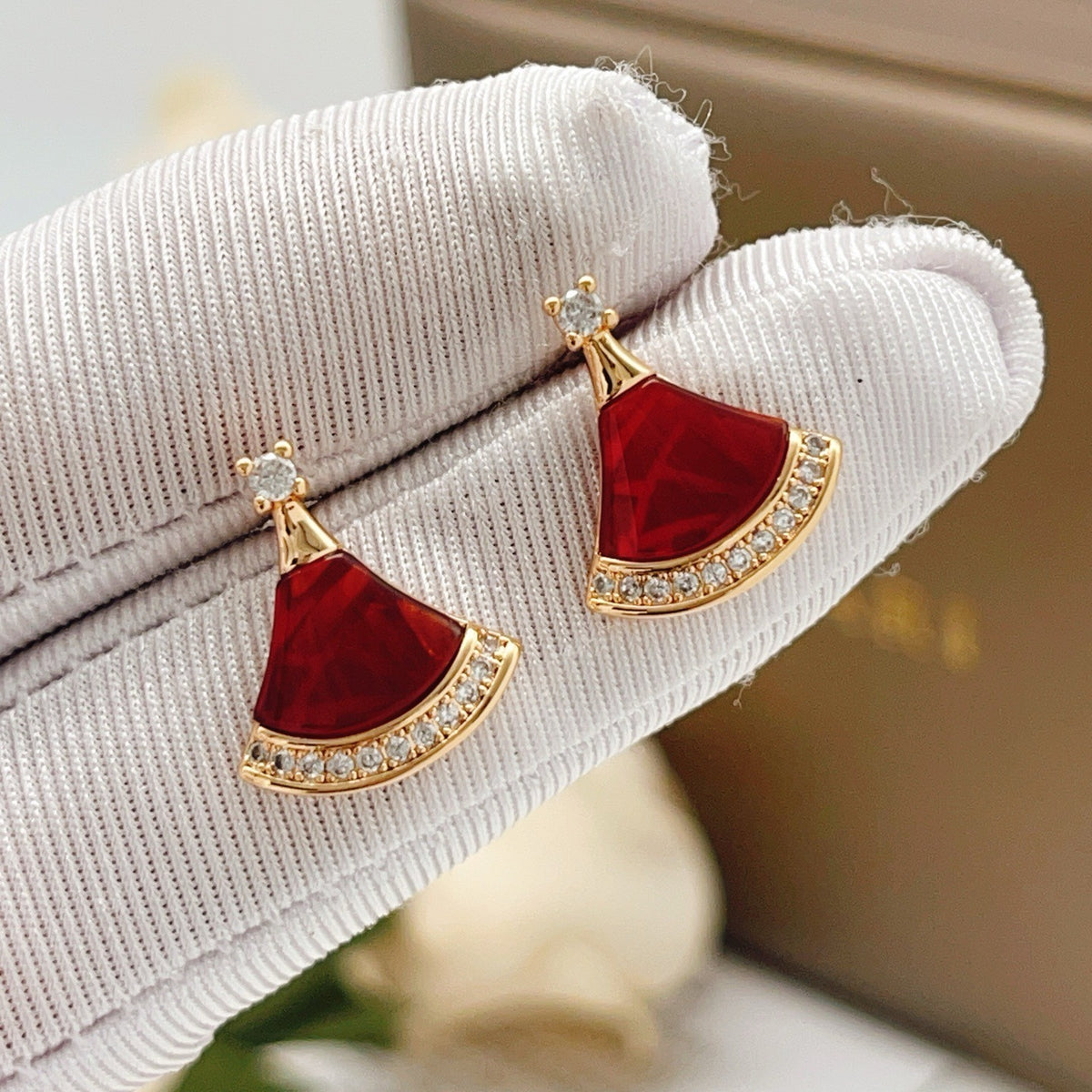 Bvlgari Brass Earrings