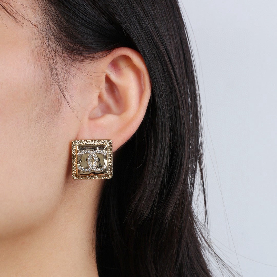 Chanel Brass Earrings