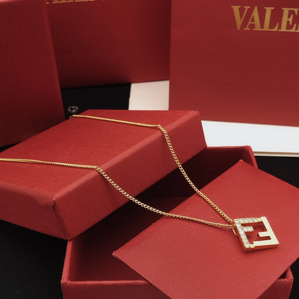 Fendi Brass Necklace