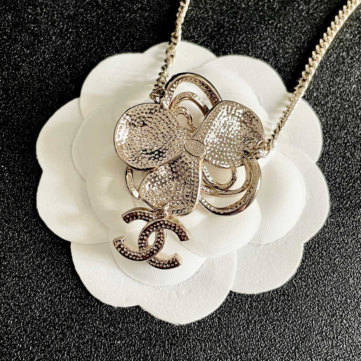 Chanel Logo Necklace