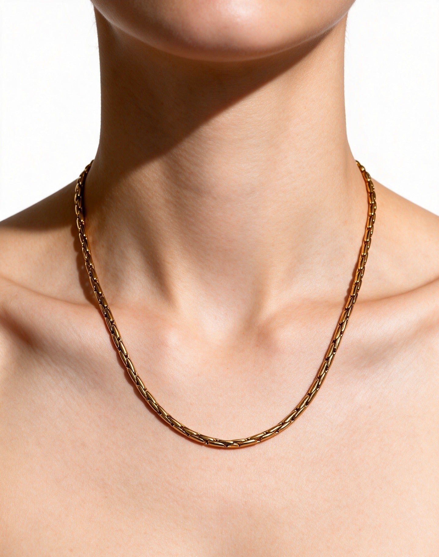 Dior Sterling Silver Chain Necklace