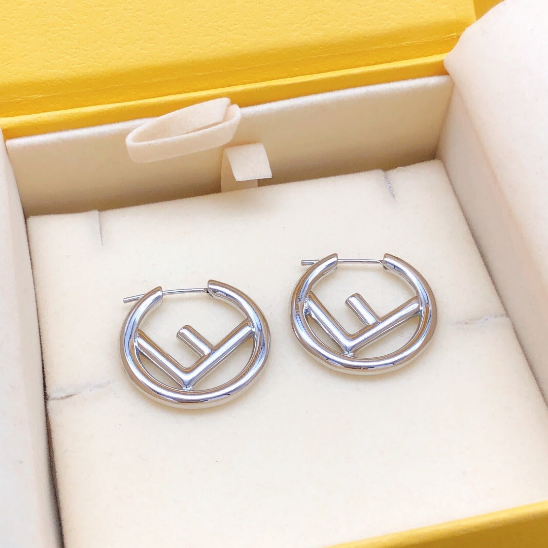 Fendi Silver Earrings