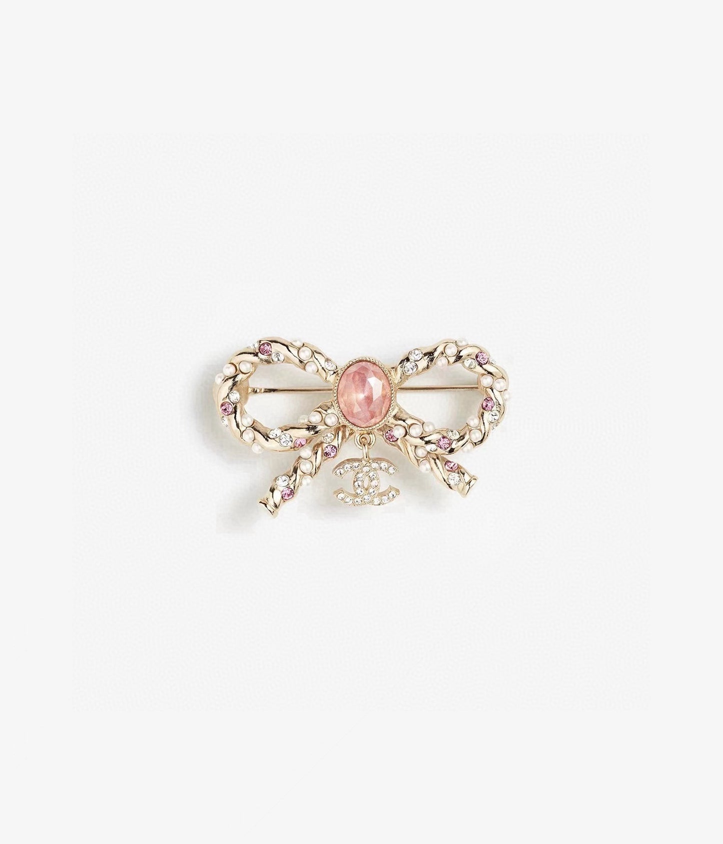 Chanel Pink Brooch