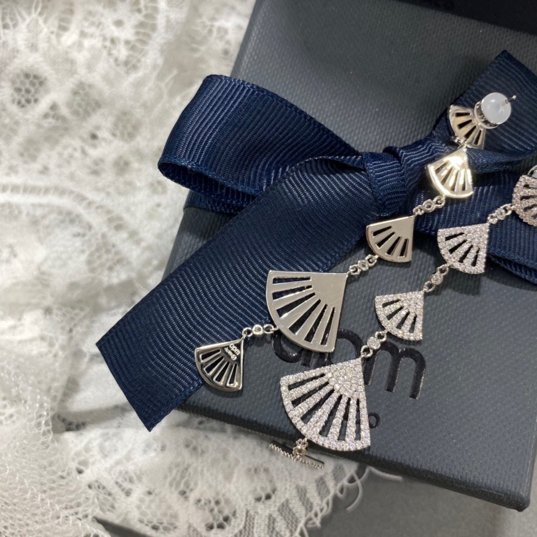 APM Monaco White Earrings
