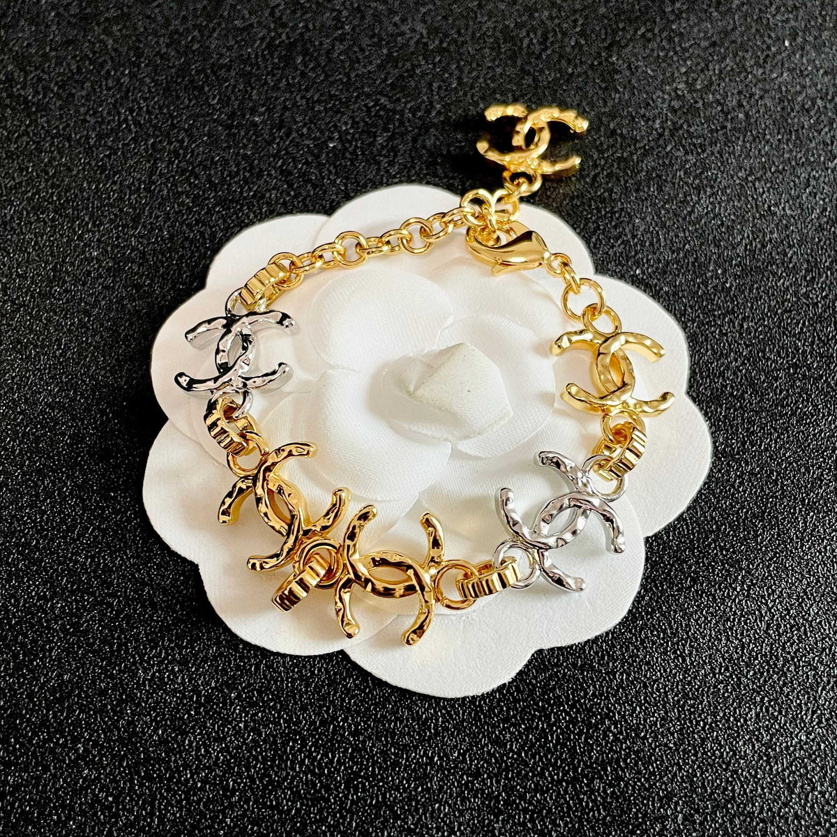 Chanel Logo Bracelet