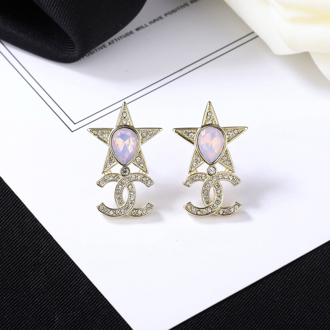 Chanel Brass Earrings