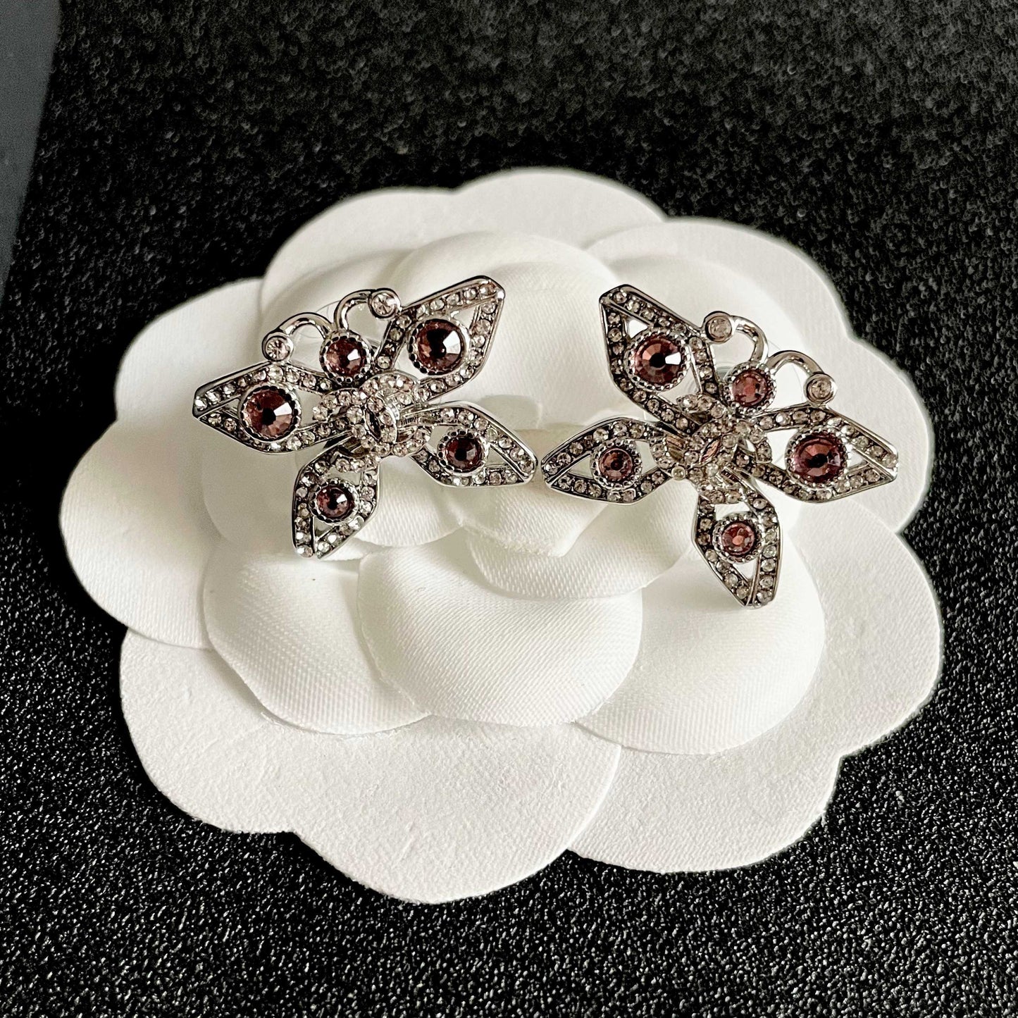 Chanel Logo Earrings