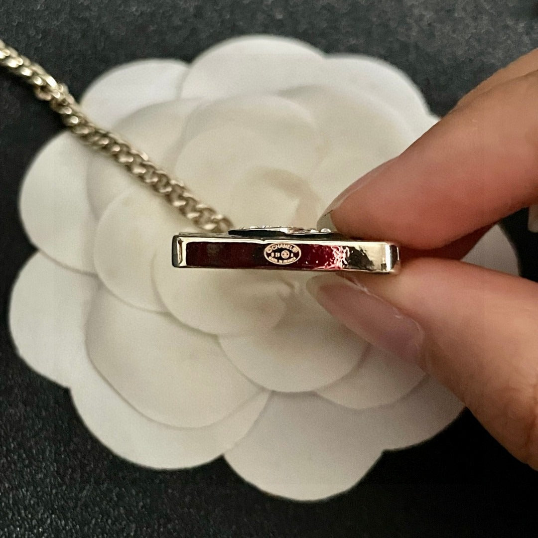 Chanel Logo Necklace